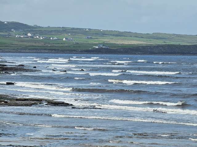 Plenty of swell on the reefs but a bit lumpy from the wind